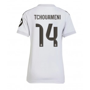 Real Madrid Aurelien Tchouameni #14 Hemmatröja Dam 2025-26 Kortärmad