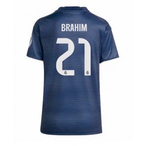 Real Madrid Brahim Diaz #21 Bortatröja Dam 2025-26 Kortärmad