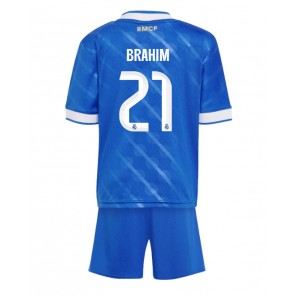 Real Madrid Brahim Diaz #21 Tredje Tröja Barn 2025-26 Kortärmad (+ Korta byxor)