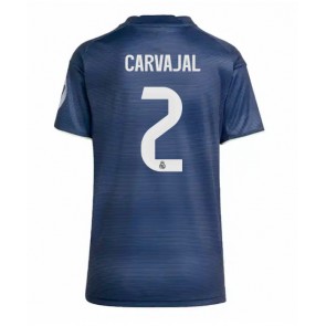 Real Madrid Daniel Carvajal #2 Bortatröja Dam 2025-26 Kortärmad