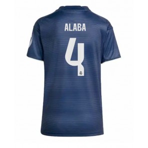 Real Madrid David Alaba #4 Bortatröja Dam 2025-26 Kortärmad