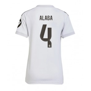 Real Madrid David Alaba #4 Hemmatröja Dam 2025-26 Kortärmad