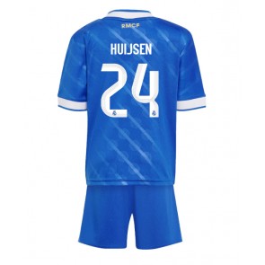 Real Madrid Dean Huijsen #24 Tredje Tröja Barn 2025-26 Kortärmad (+ Korta byxor)
