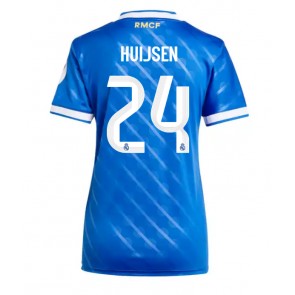 Real Madrid Dean Huijsen #24 Tredje Tröja Dam 2025-26 Kortärmad
