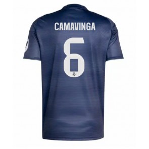 Real Madrid Eduardo Camavinga #6 Bortatröja 2025-26 Kortärmad