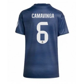 Real Madrid Eduardo Camavinga #6 Bortatröja Dam 2025-26 Kortärmad