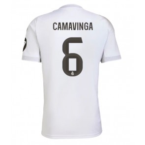 Real Madrid Eduardo Camavinga #6 Hemmatröja 2025-26 Kortärmad