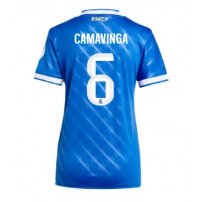 Real Madrid Eduardo Camavinga #6 Tredje Tröja Dam 2025-26 Kortärmad