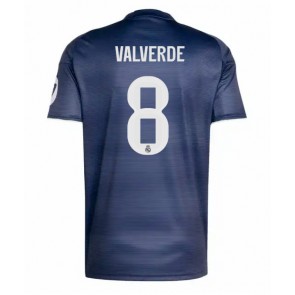 Real Madrid Federico Valverde #8 Bortatröja 2025-26 Kortärmad