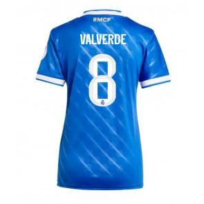 Real Madrid Federico Valverde #8 Tredje Tröja Dam 2025-26 Kortärmad