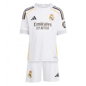 Real Madrid Hemmatröja Barn 2025-26 Kortärmad (+ Korta byxor)