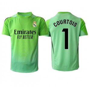 Real Madrid Thibaut Courtois #1 Målvakt Bortatröja 2025-26 Kortärmad