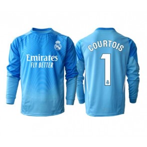 Real Madrid Thibaut Courtois #1 Målvakt Hemmatröja 2025-26 Långärmad