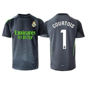 Real Madrid Thibaut Courtois #1 Målvakt Tredje Tröja 2025-26 Kortärmad