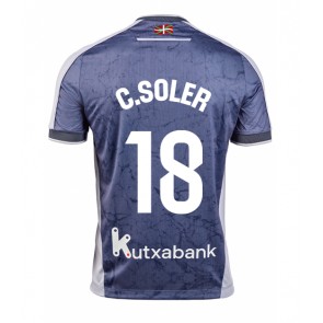 Real Sociedad Carlos Soler #18 Bortatröja 2025-26 Kortärmad