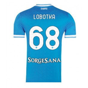 SSC Napoli Stanislav Lobotka #68 Hemmatröja 2025-26 Kortärmad