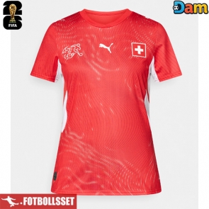 Schweiz Hemmatröja Dam VM 2026 Kortärmad