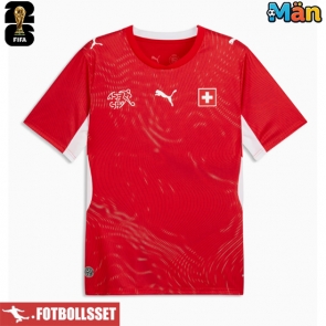 Schweiz Hemmatröja VM 2026 Kortärmad