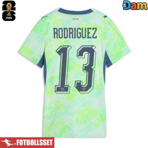 Schweiz Ricardo Rodriguez #13 Bortatröja Dam VM 2026 Kortärmad