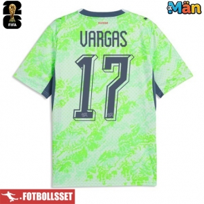 Schweiz Ruben Vargas #17 Bortatröja VM 2026 Kortärmad