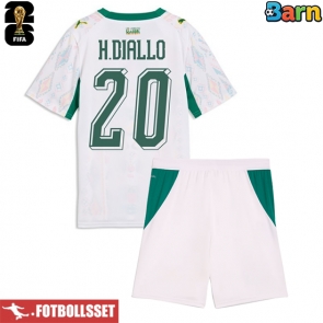 Senegal Habib Diallo #20 Hemmatröja Barn VM 2026 Kortärmad (+ Korta byxor)