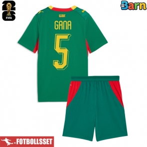 Senegal Idrissa Gueye #5 Bortatröja Barn VM 2026 Kortärmad (+ Korta byxor)