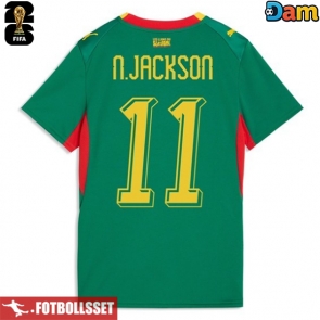 Senegal Nicolas Jackson #11 Bortatröja Dam VM 2026 Kortärmad