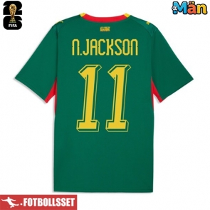 Senegal Nicolas Jackson #11 Bortatröja VM 2026 Kortärmad