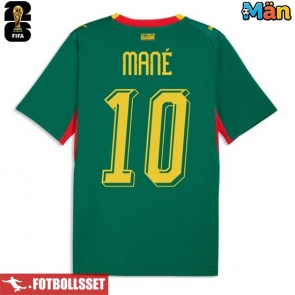 Senegal Sadio Mane #10 Bortatröja VM 2026 Kortärmad