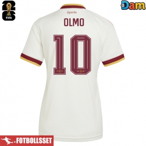 Spanien Dani Olmo #10 Bortatröja Dam VM 2026 Kortärmad