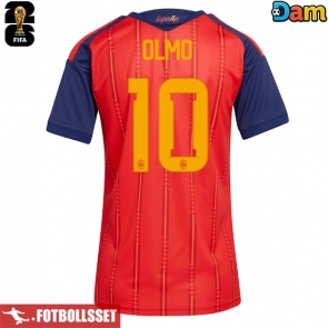 Spanien Dani Olmo #10 Hemmatröja Dam VM 2026 Kortärmad