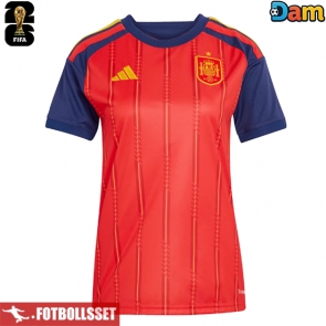 Spanien Hemmatröja Dam VM 2026 Kortärmad