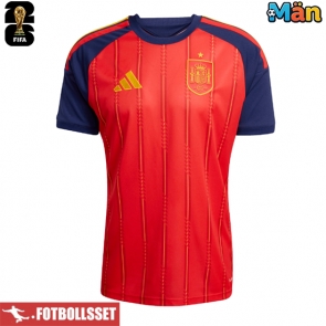 Spanien Hemmatröja VM 2026 Kortärmad