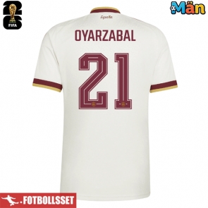 Spanien Mikel Oyarzabal #21 Bortatröja VM 2026 Kortärmad