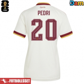 Spanien Pedri Gonzalez #20 Bortatröja Dam VM 2026 Kortärmad