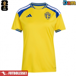 Sverige Hemmatröja Dam VM 2026 Kortärmad