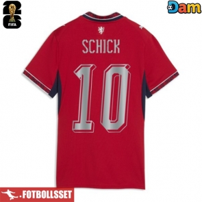 Tjeckien Patrik Schick #10 Hemmatröja Dam VM 2026 Kortärmad