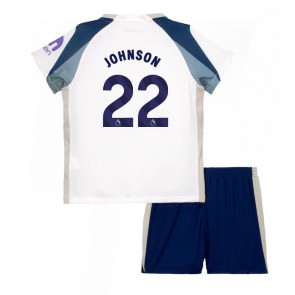 Tottenham Hotspur Brennan Johnson #22 Hemmatröja Barn 2025-26 Kortärmad (+ Korta byxor)