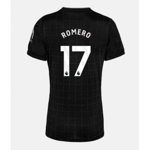 Tottenham Hotspur Cristian Romero #17 Bortatröja Dam 2025-26 Kortärmad