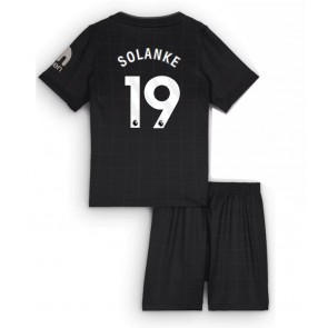Tottenham Hotspur Dominic Solanke #19 Bortatröja Barn 2025-26 Kortärmad (+ Korta byxor)