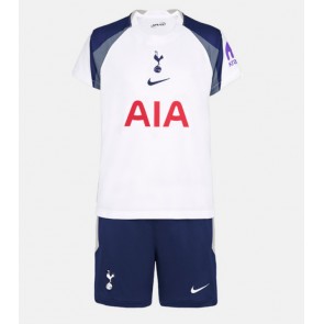 Tottenham Hotspur Hemmatröja Barn 2025-26 Kortärmad (+ Korta byxor)