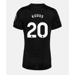 Tottenham Hotspur Mohammed Kudus #20 Bortatröja Dam 2025-26 Kortärmad