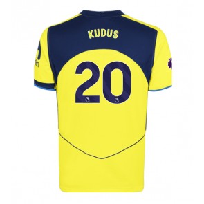 Tottenham Hotspur Mohammed Kudus #20 Tredje Tröja 2025-26 Kortärmad