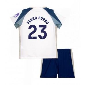 Tottenham Hotspur Pedro Porro #23 Hemmatröja Barn 2025-26 Kortärmad (+ Korta byxor)