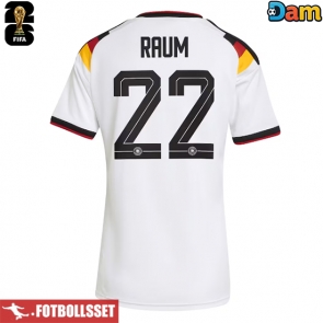 Tyskland David Raum #22 Hemmatröja Dam VM 2026 Kortärmad