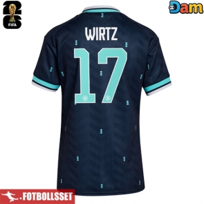 Tyskland Florian Wirtz #17 Bortatröja Dam VM 2026 Kortärmad