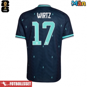 Tyskland Florian Wirtz #17 Bortatröja VM 2026 Kortärmad