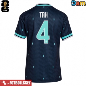 Tyskland Jonathan Tah #4 Bortatröja Dam VM 2026 Kortärmad