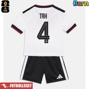 Tyskland Jonathan Tah #4 Hemmatröja Barn VM 2026 Kortärmad (+ Korta byxor)