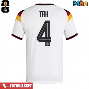 Tyskland Jonathan Tah #4 Hemmatröja VM 2026 Kortärmad
